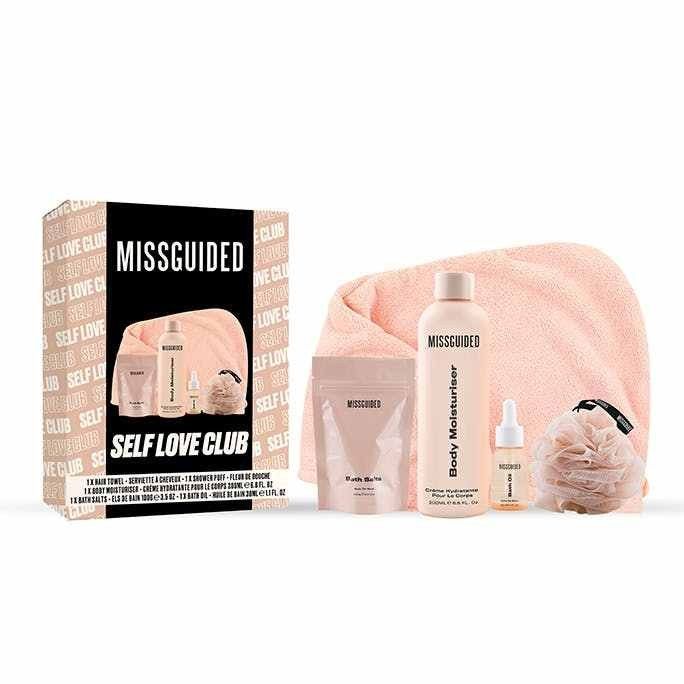 Missguided Self Love Club bath and body product